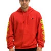 Smiley Sunset Pullover Relaxed Hoodie - Red -MOTHER || FRAME || RAILS Sales Store smiley sunset relaxed pullover hoodie red hoodie aviator nation 956749 3000x a5e85af5 d139 4f77 95be e65384c712c2