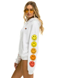 Smiley Sunset Pullover Relaxed Hoodie - White 12 Smiley Sunset Pullover Relaxed Hoodie - White -MOTHER || FRAME || RAILS Sales Store smiley sunset relaxed pullover hoodie white hoodie aviator nation 791735 3000x 82808129 6de6 4e7e a1ac bd0182eeabb4