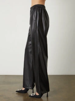 Velvet Jenna Pant - Black -MOTHER || FRAME || RAILS Sales Store vegan leather jenna05 black 2999 ws